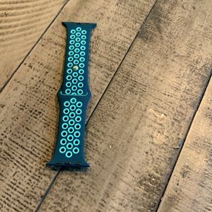 Large Apple Watch band blue